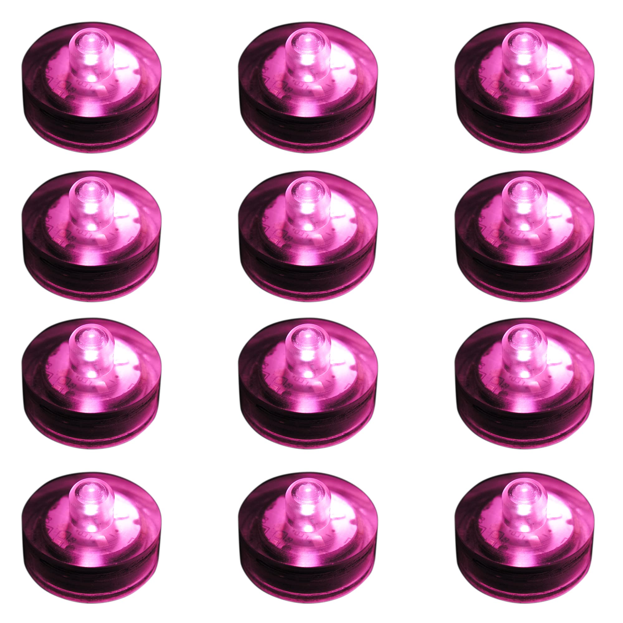 LumaBase 68512 Waterproof Submersible LED Lights - Pink, Ideal for Pools, Fountains & Outdoor Decor