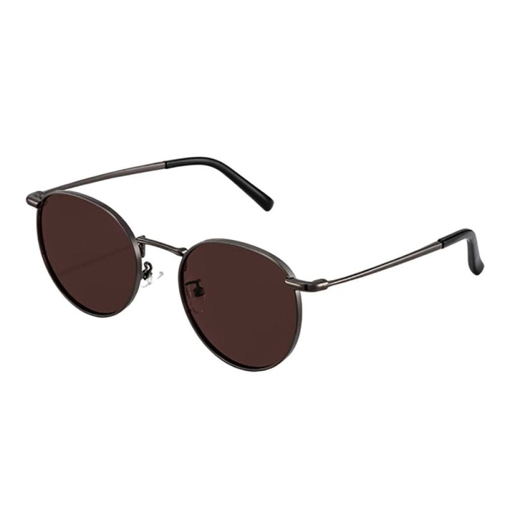 Retro Light Luxury Round Frame Color Sunglasses for Women - UV Protection, Fashionable & Trendy Summer Shades - Perfect for Outdoor Activities, Beach, Driving & Fashion Accessories