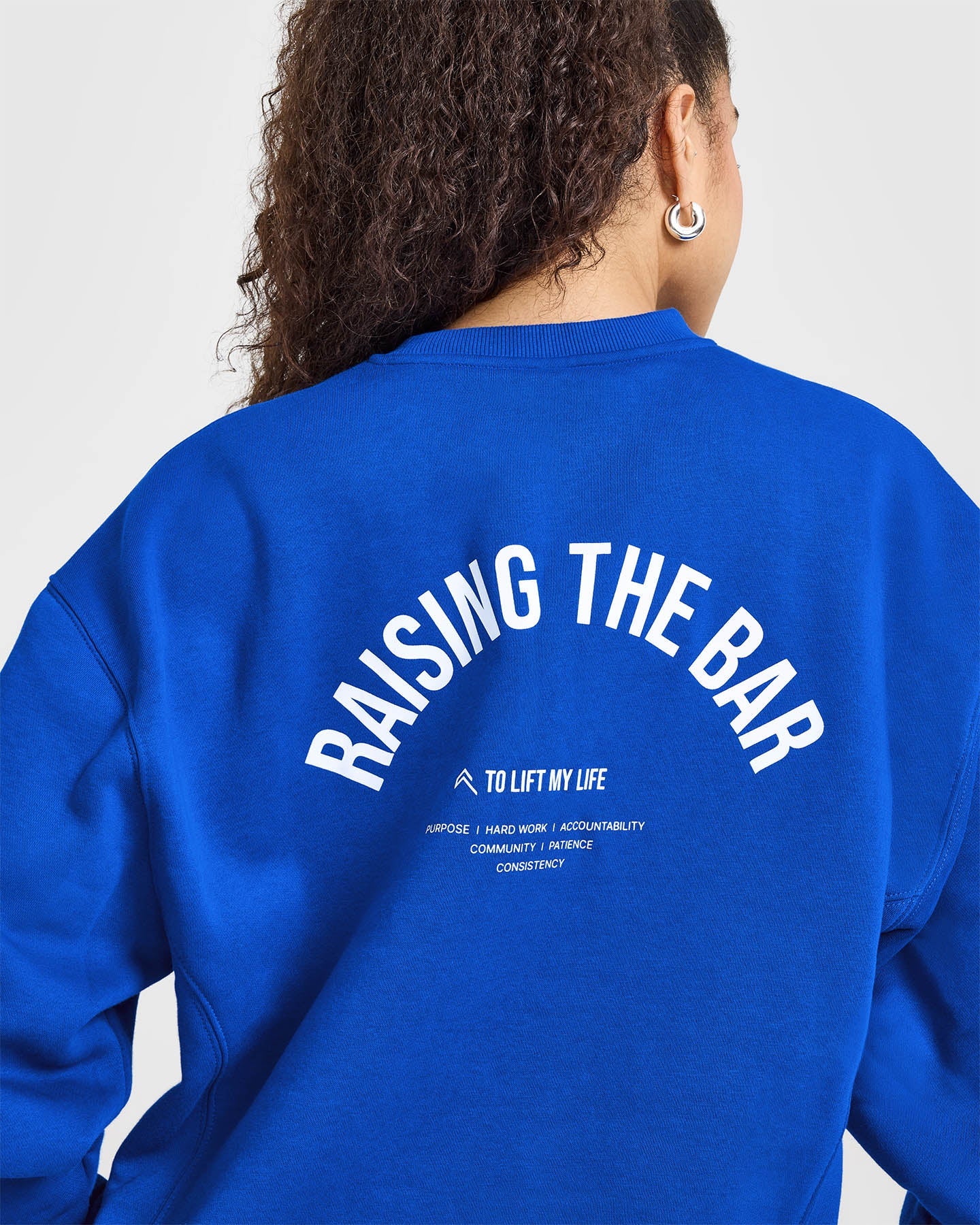 Premium Crew Neck Sweatshirt for Men & Women | Soft Cotton Pullover | Cobalt Blue | Casual Comfort Wear for Everyday, Gym & Lounge