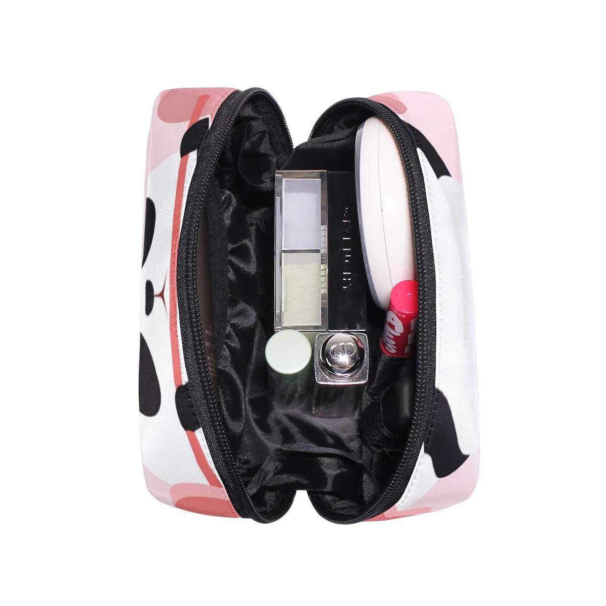 Cute Panda Makeup Bag for Women - Travel Cosmetic Organizer & Toiletry Pouch - Perfect for Vacation, Gym, and Daily Essentials Storage