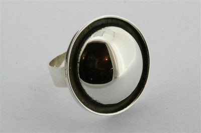 Sterling Silver Bubble Cup Ring - Elegant Stackable Jewelry for Women, Perfect for Parties, Dates & Everyday Wear