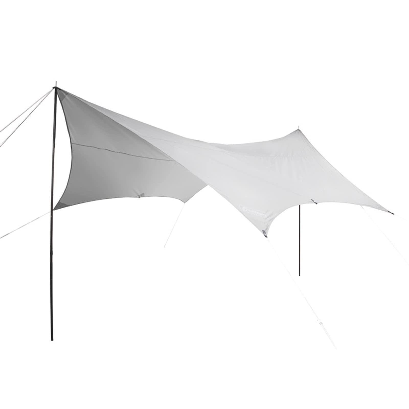 Waterproof Portable Tarpaulin for Outdoor Camping & Beach - Heavy Duty Hexagon Tent Awning with Rainproof Design - Perfect for Backpacking, Picnics, and Beach Shelter