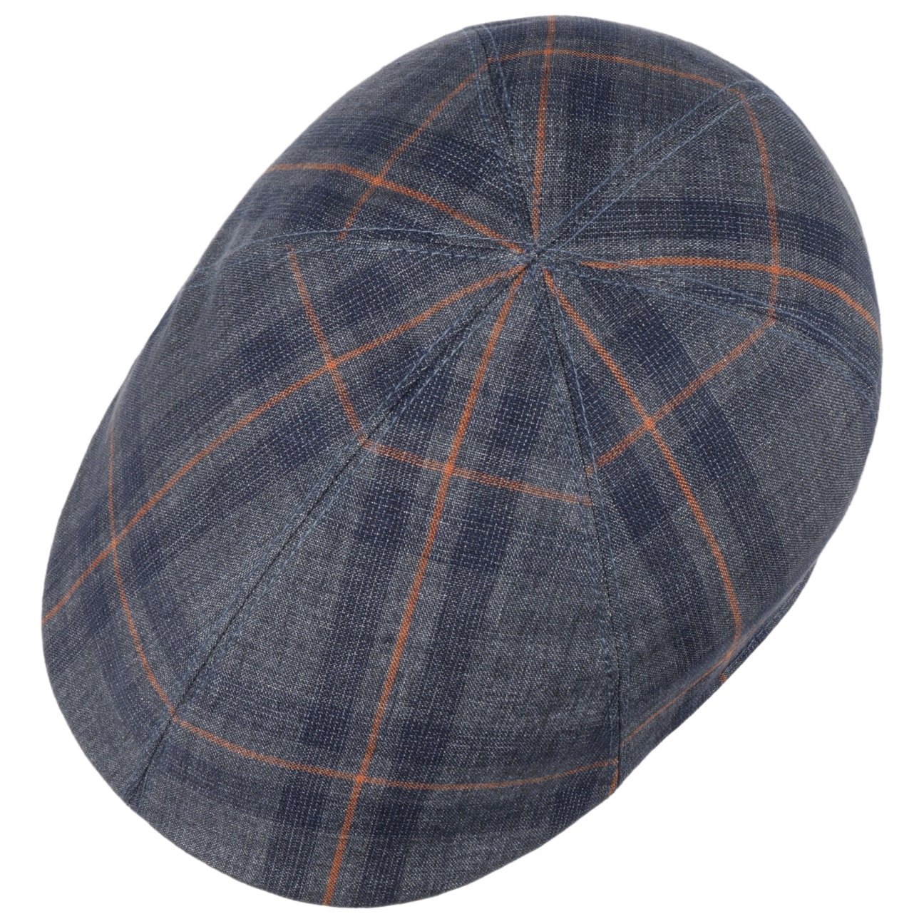 Mayser Paddy Kampen Linen Flat Cap - Classic Irish Style Summer Hat for Men | Perfect for Outdoor Activities, Golf, Fishing & Casual Wear