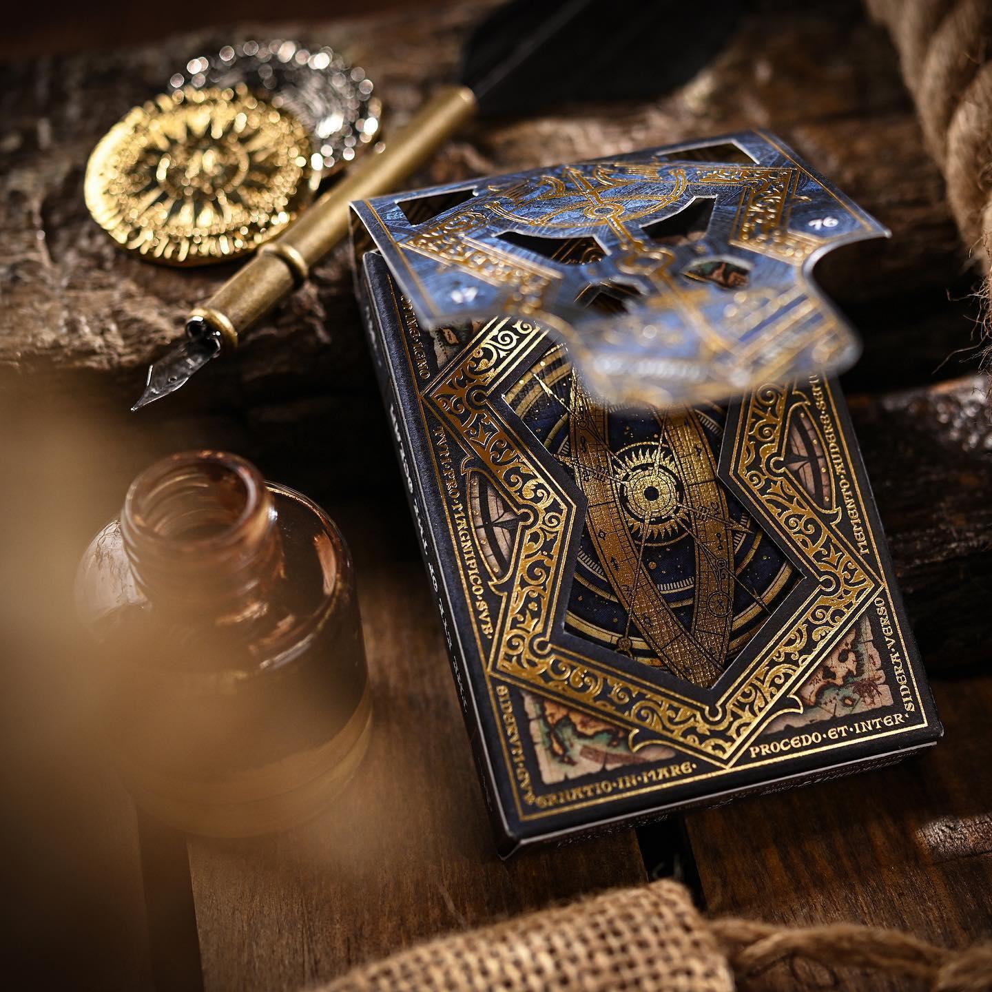 Eye of the Ocean Playing Cards - Premium Waterproof Poker Deck for Travel & Beach Games | Solis Brand