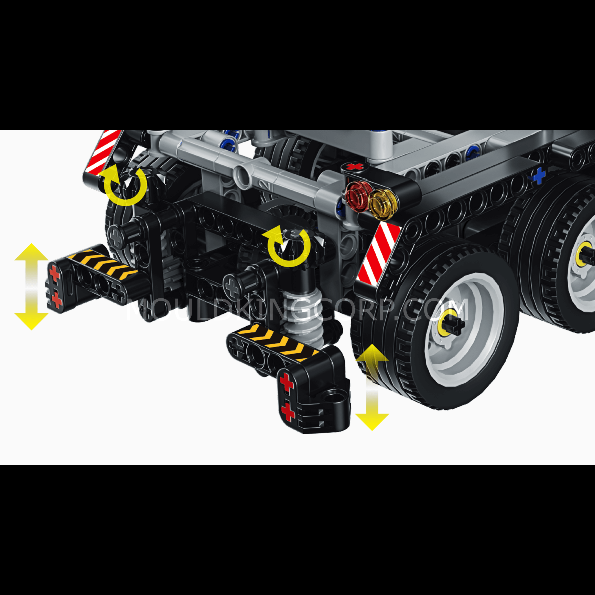 MOULD KING 15027 Remote Control Tow Truck Building Set - 938 PCS STEM Toy for Kids & Adults | Construction Vehicle Model Kit for Play, Display & Collecting | Birthday Gift Idea for Boys & Girls
