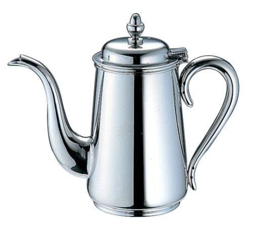 Premium Yukiwa B Fuchi Japanese Coffee Pot for 3 Persons - Authentic Japan Import - Perfect for Home Brewing, Office Use & Gift Giving