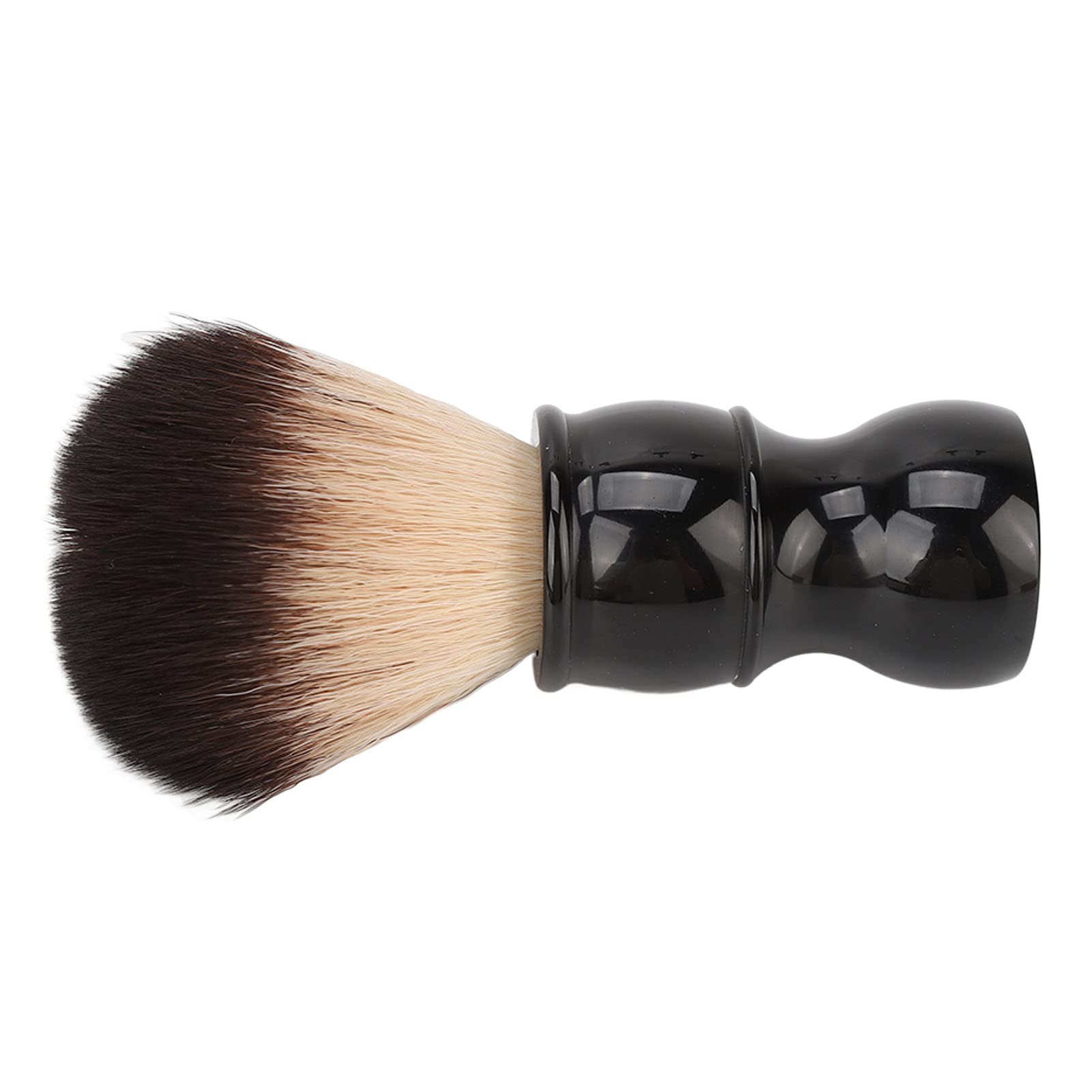 Professional Men's Shaving Brush with Ergonomic Resin Handle & Soft Nylon Bristles - Portable Face Grooming Tool for Wet Shaving & Beard Care | Perfect for Travel & Daily Shaving Routine