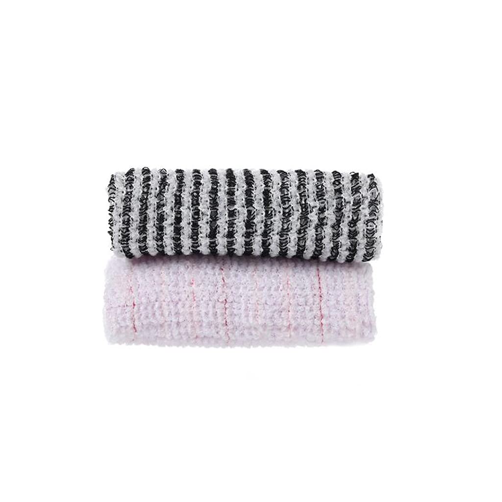 Exfoliating Washcloth for Body Scrub - 2 Pack Polyester Fiber Shower Towel & Back Scrubber - Gentle Exfoliation for Smooth Skin - Perfect for Bath, Shower & Spa Days