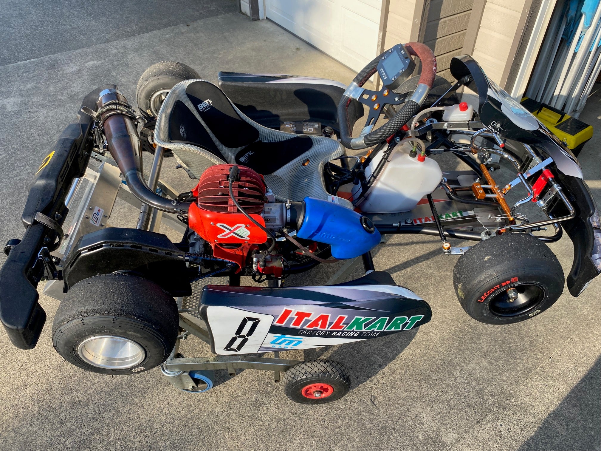 2022 Italkart Cadet Laguna with X60 Engine - High-Performance Racing Kart for Competitive Track Use & Professional Karting Events