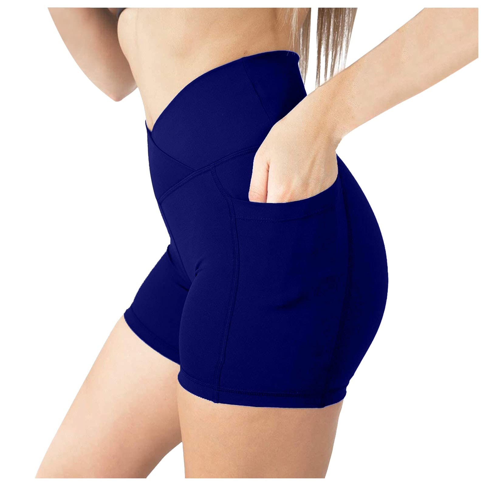 Butt Lifting Shorts for Women - High Waist Yoga Shorts with Tummy Control | Workout, Running & Hot Yoga | Fashion Solid Color Leggings for Gym & Casual Wear
