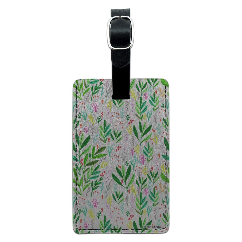 Stylish Rectangle Leather Luggage Tag for Suitcase & Carry-On - Durable ID Card Holder for Travel - Perfect for Business Trips & Vacation