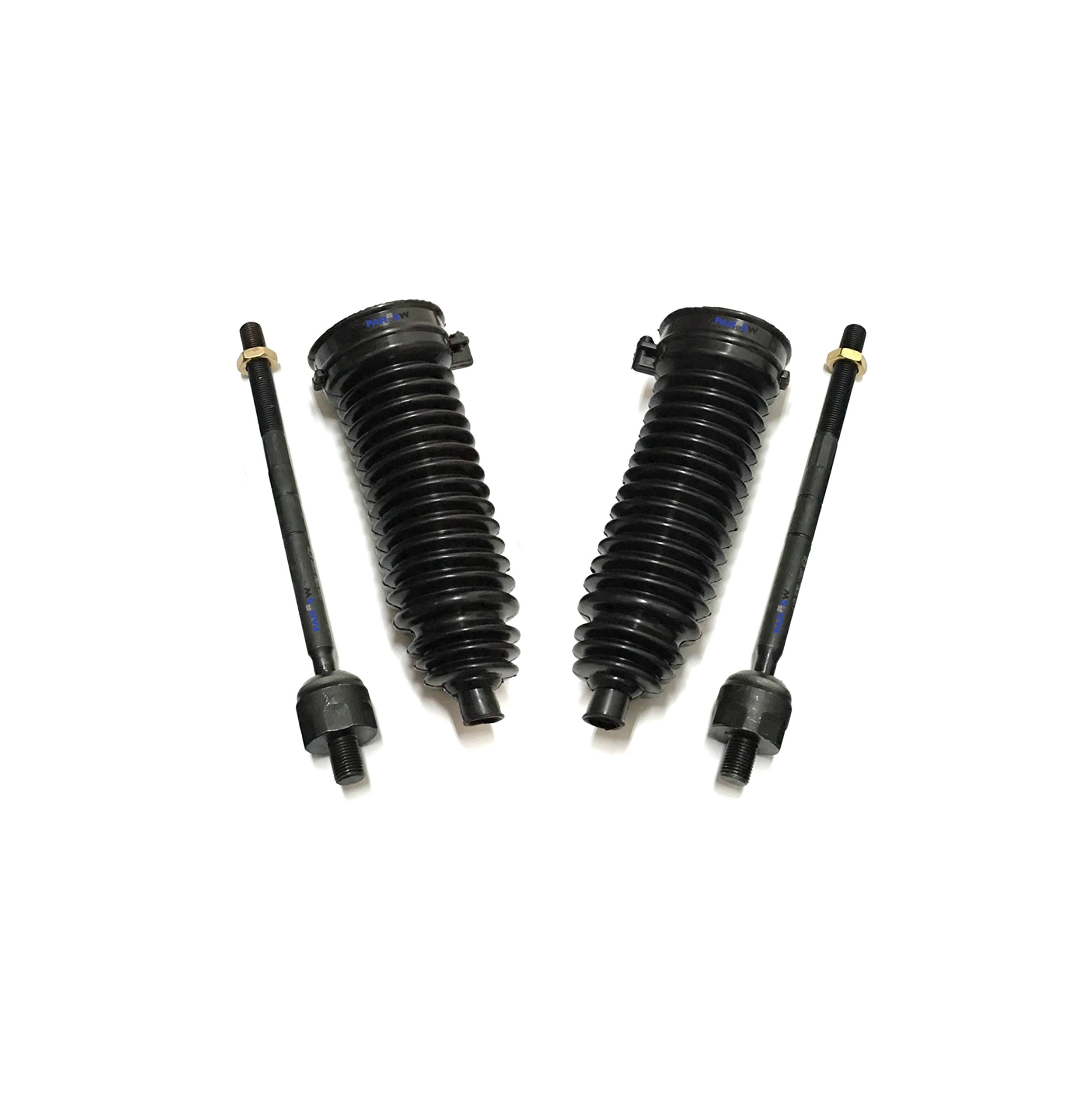 8-Piece Suspension Kit for Ford Explorer & Ranger - Inner Tie Rod Ends, Gear Bellows, Upper Control Arms & Ball Joints | Front Torsion Bar Suspension | Durable Replacement Parts for Smooth Ride & Off-Road Adventures