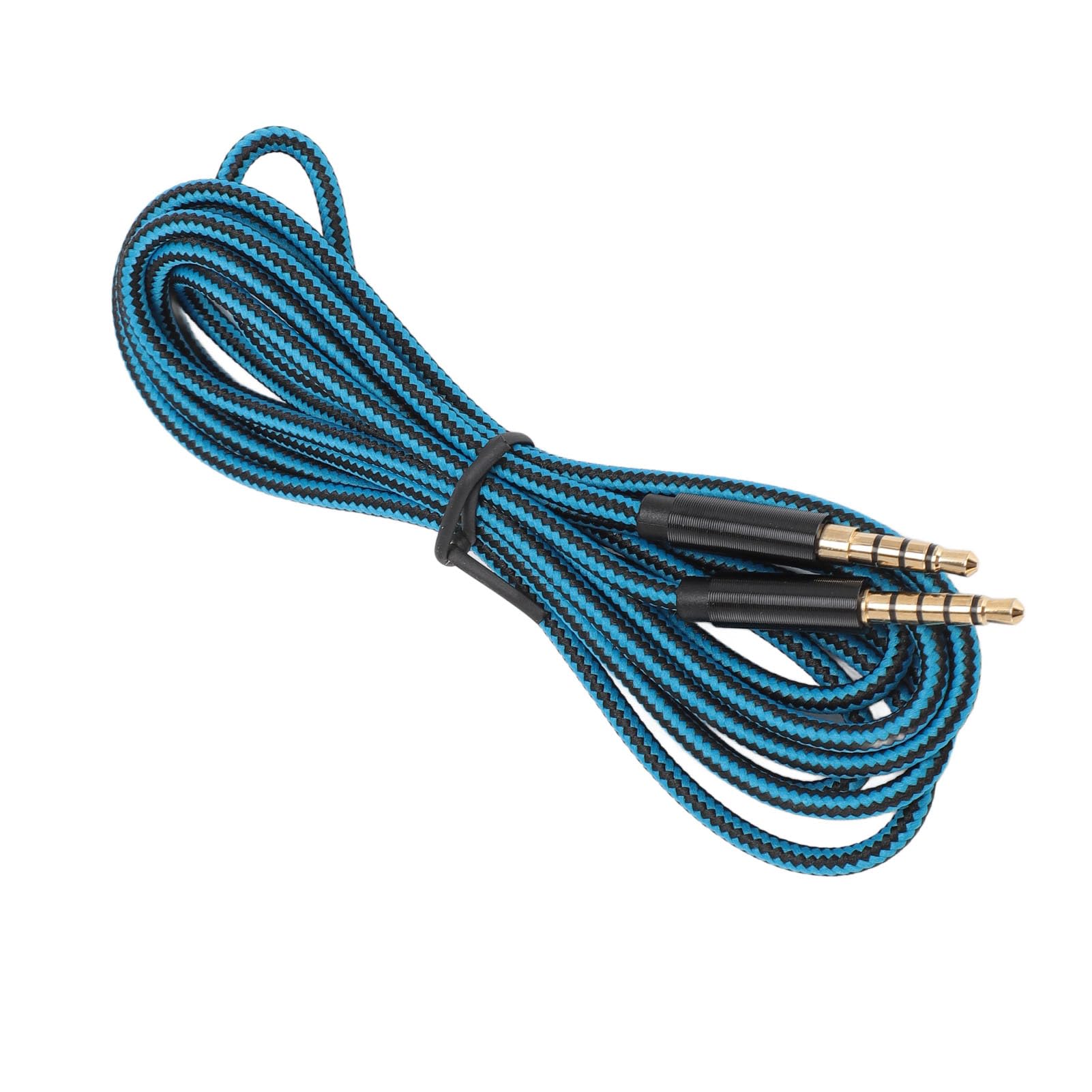 Premium 3.5mm 5-Pole to 4-Pole Audio Cable for Logitech A10 A30 Gaming Headset - Gold Plated Connectors, 2m/6.6ft Length - Perfect for PC, PS4, Xbox Gaming & Home Theater Systems