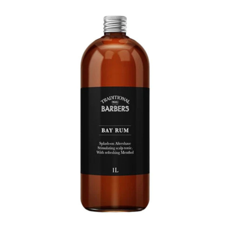 Wahl Bay Rum 1L - Classic Aftershave & Hair Tonic for Men - Refreshing & Soothing for Post-Shave & Grooming Rituals