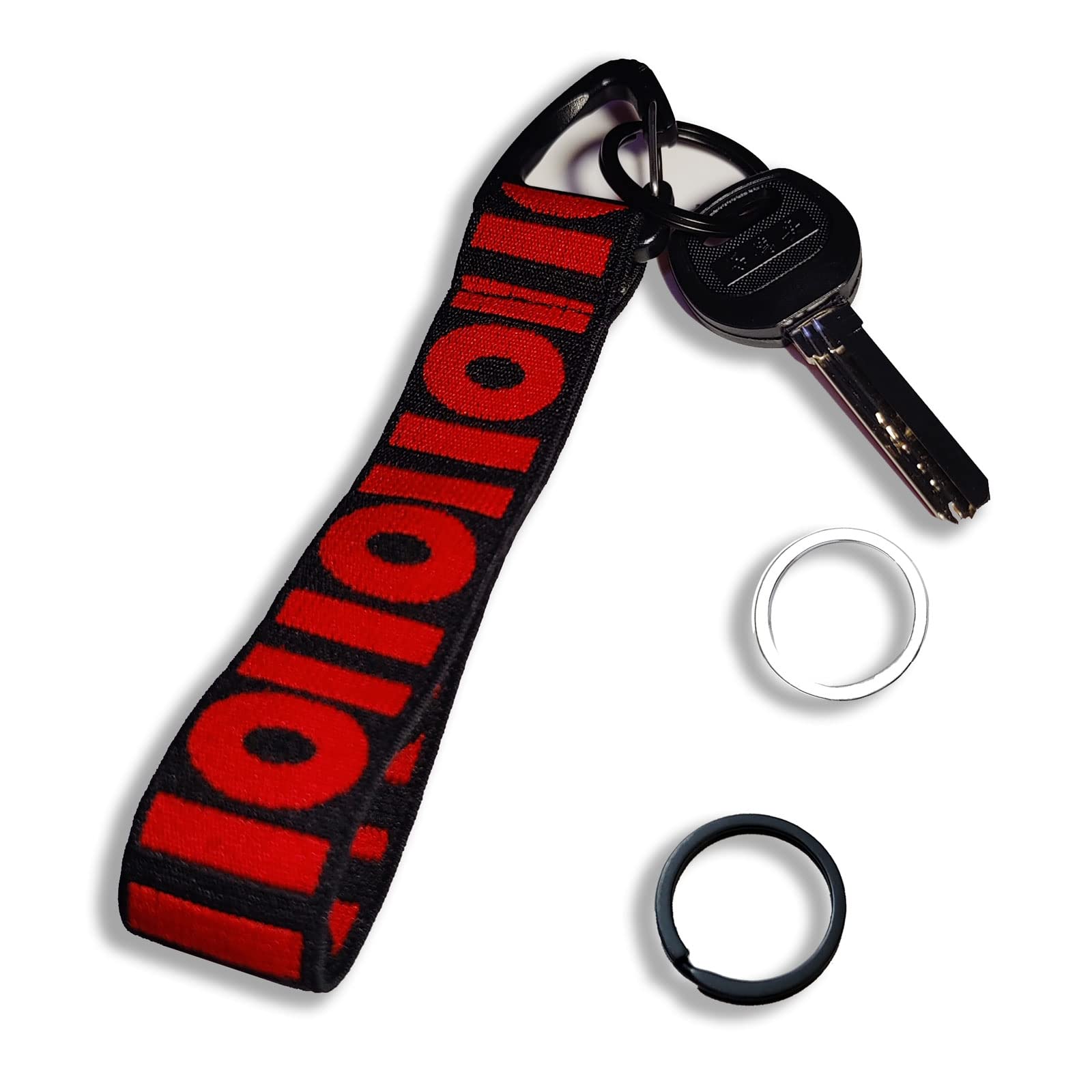 Fashionable Wristlet Keychain for Women & Men - Adjustable Hand Wrist Lanyard with Key Holder | Perfect for Keys, ID Cards, Work Badges & Everyday Carry (Office, Gym, Travel, Shopping)