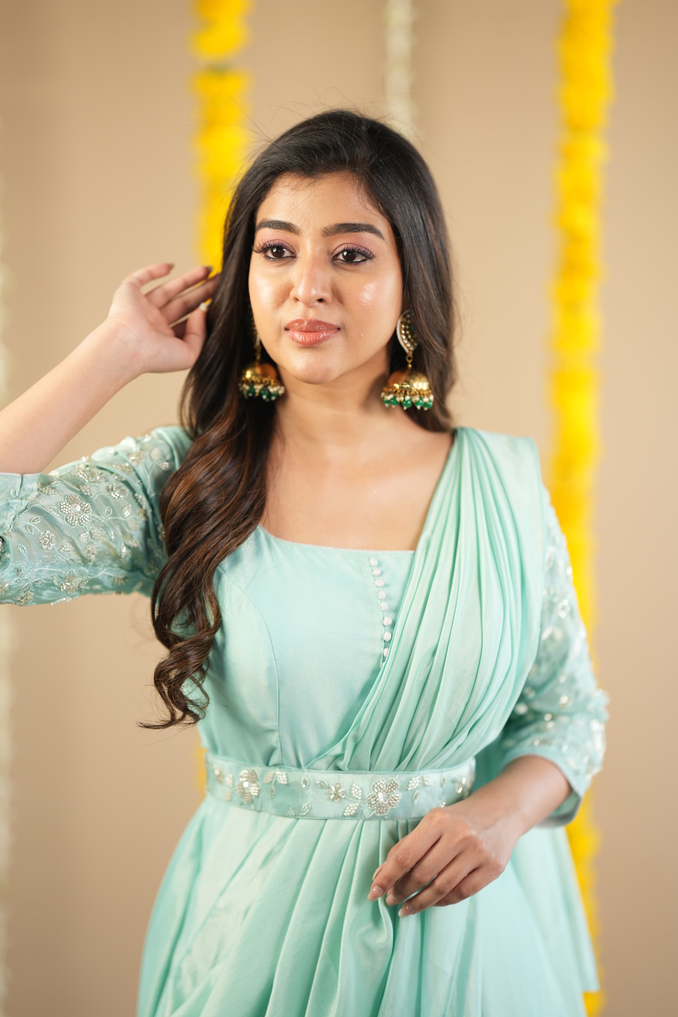 DD603 Surabi Designer Drape Wear - Elegant Women's Fashion for Parties, Weddings & Special Occasions