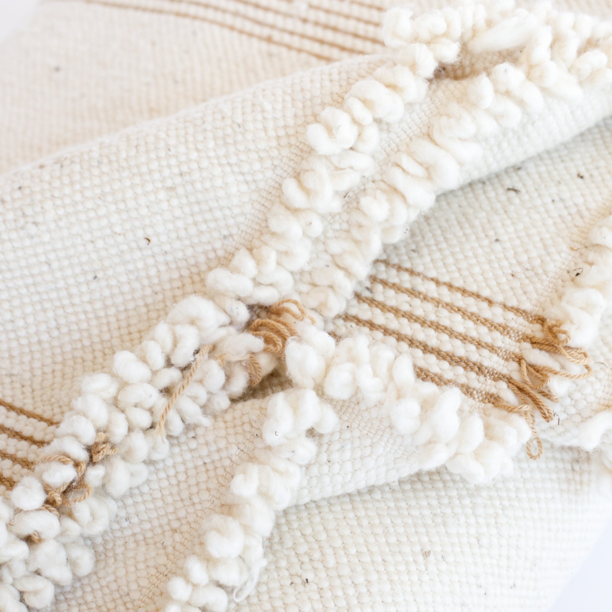 Fatima Throw Blanket Soft Cozy Tan Blanket for Couch, Bed & Sofa - Perfect for Living Room, Bedroom & Outdoor Use