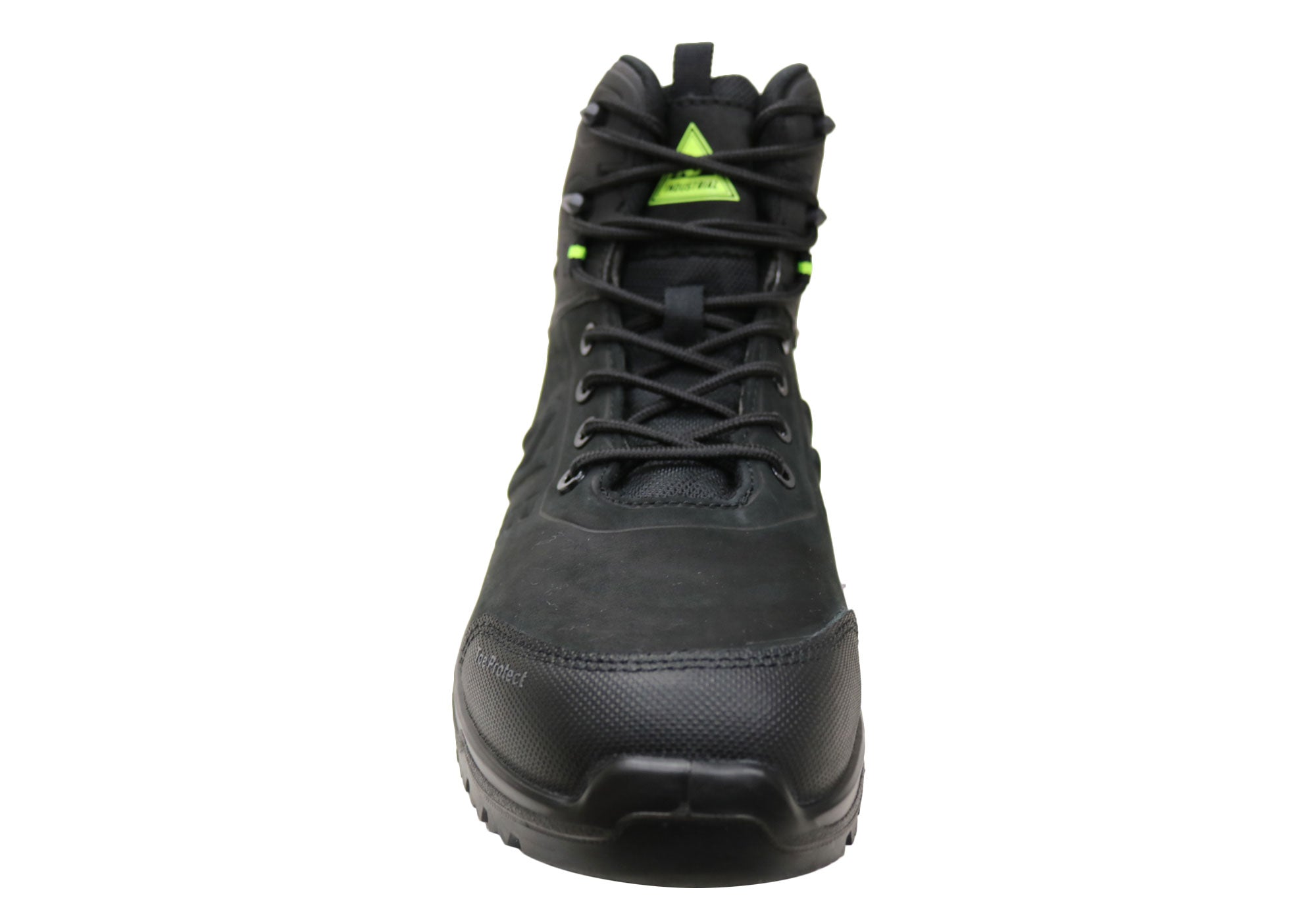 New Balance Contour Men's Leather Composite Toe 2E Wide Work Boots - Durable Safety Shoes for Construction, Warehouse & Industrial Work