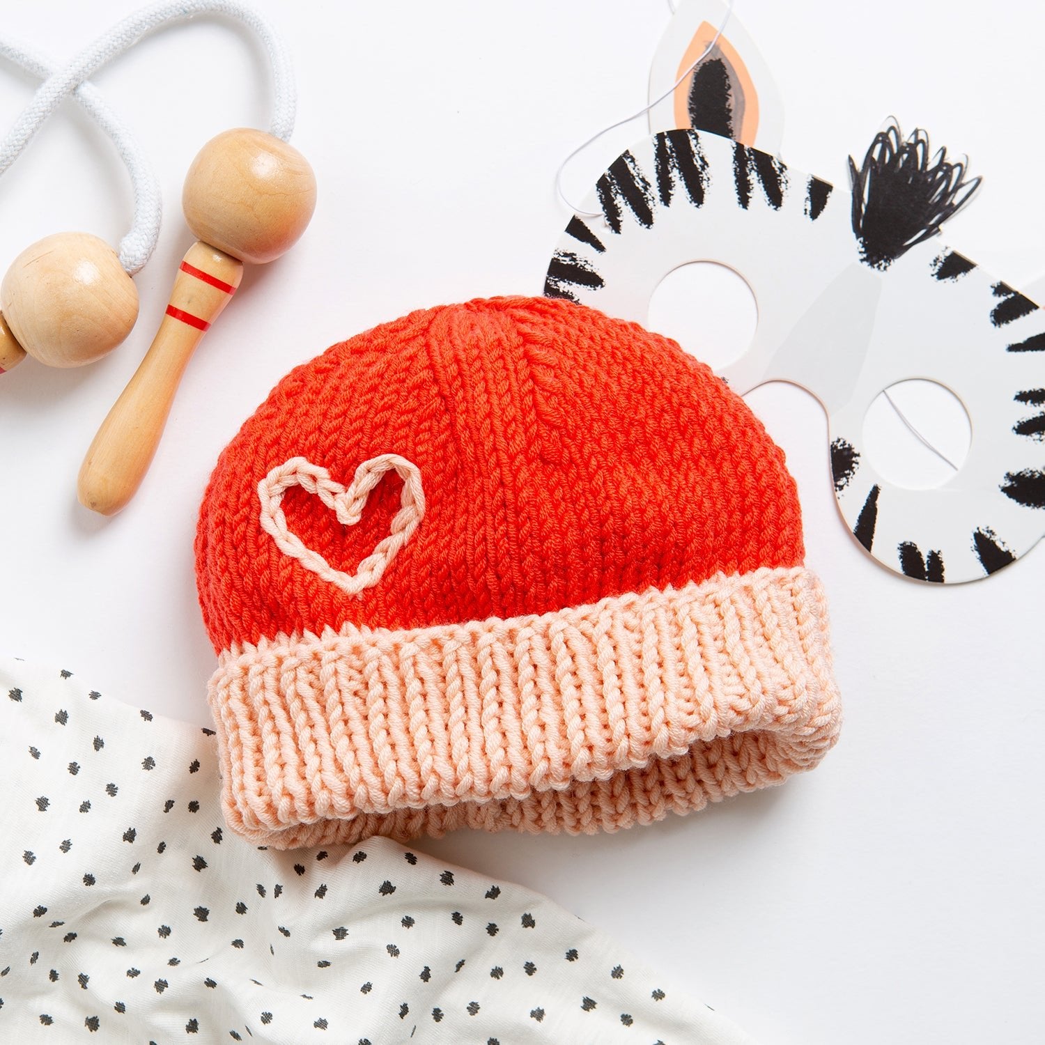 DIY Toddler Hat Knitting Kit for Beginners - Soft Yarn & Easy Patterns for Baby & Kids Hats - Perfect for Crafting, Gifts & Winter Accessories