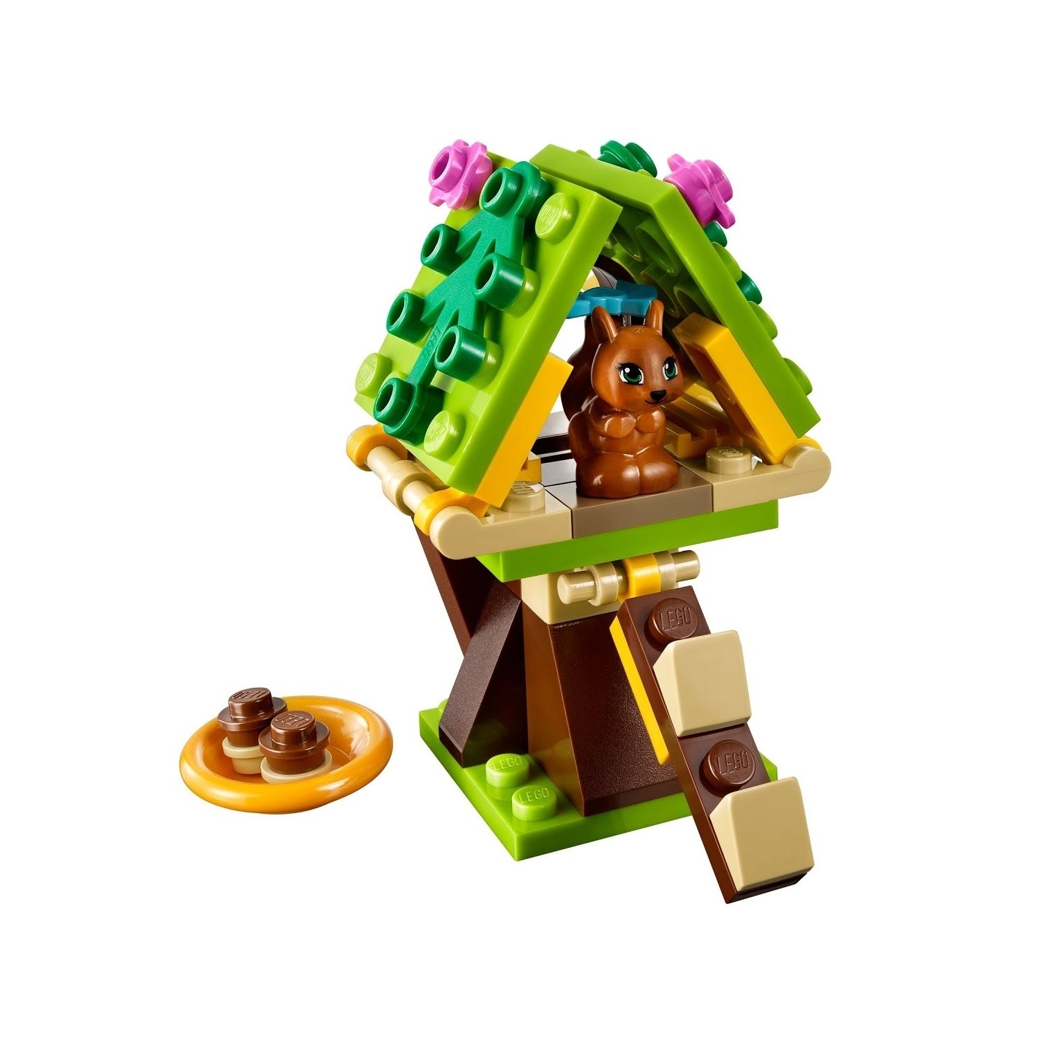 LEGO Friends Squirrel's Tree House Building Toy Set (41017) - Creative Play for Kids Ages 6-12, Perfect for Birthday Gifts & Indoor Activities