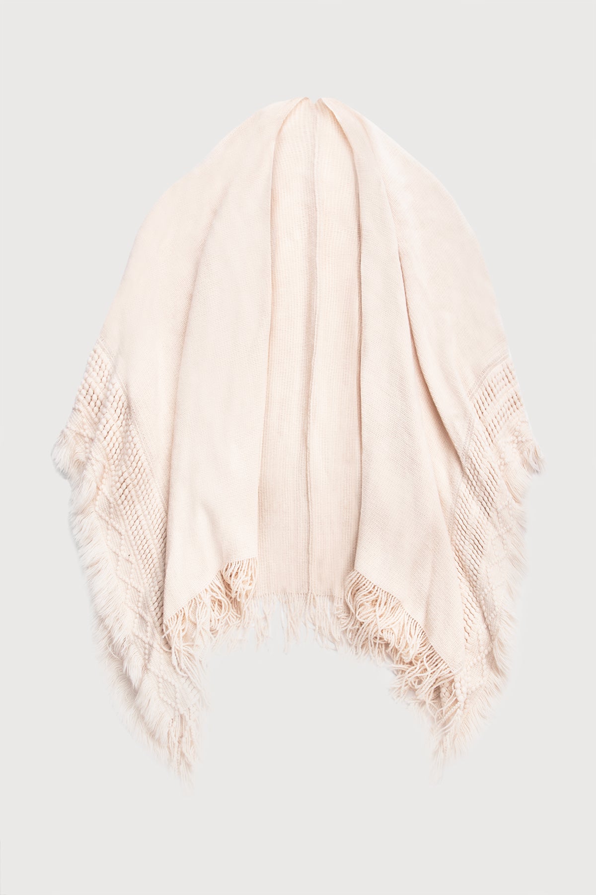 Bohemian Fringed Trim Kimono Robe - Lightweight Lace Cover Up for Women - Perfect for Beach, Pool, or Lounge Wear