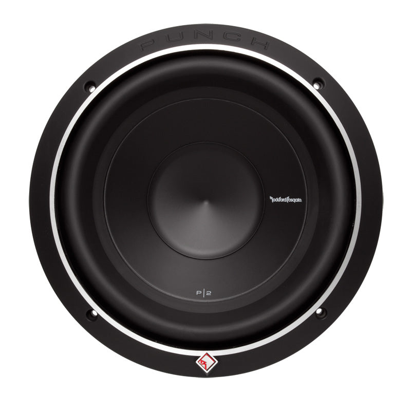 Rockford Fosgate P2D2-10 10-Inch Car Subwoofer - 400W RMS Power, Punch P2 Series for Deep Bass - Perfect for Trucks, SUVs, and Car Audio Systems
