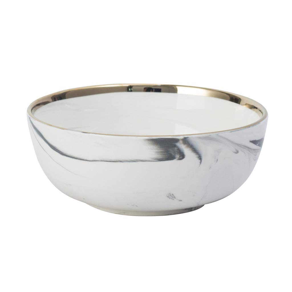 Premium Ceramic Noodle Bowls - 18.8x7cm Large Grain & Salad Bowls for Soup, Dessert, Vegetables & Fruits | Perfect for Home Dining, Meal Prep & Party Serving