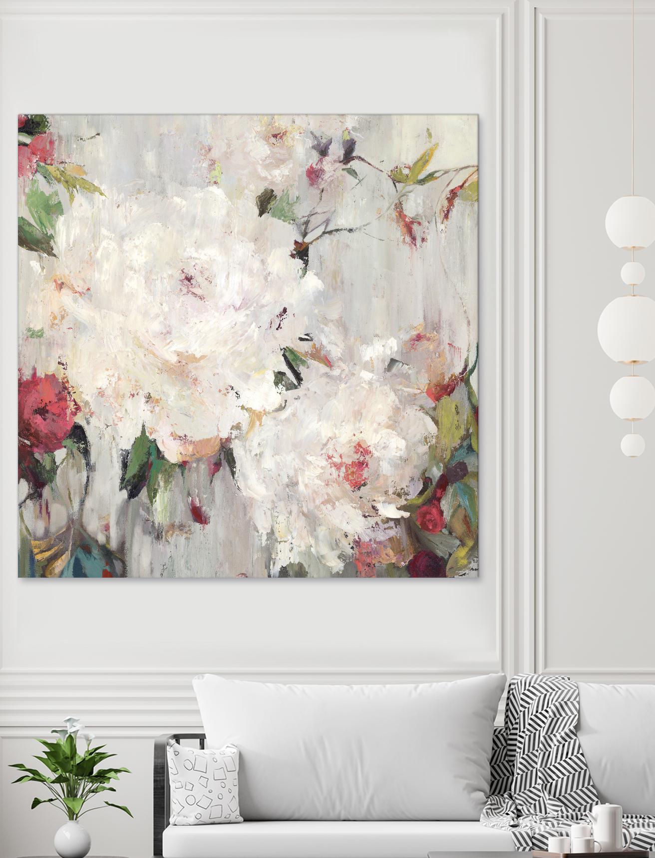 Big Bouquette III - Premium Artificial Flower Arrangement for Home Decor, Weddings & Events | Elegant Floral Centerpiece for Dining Table, Living Room & Office