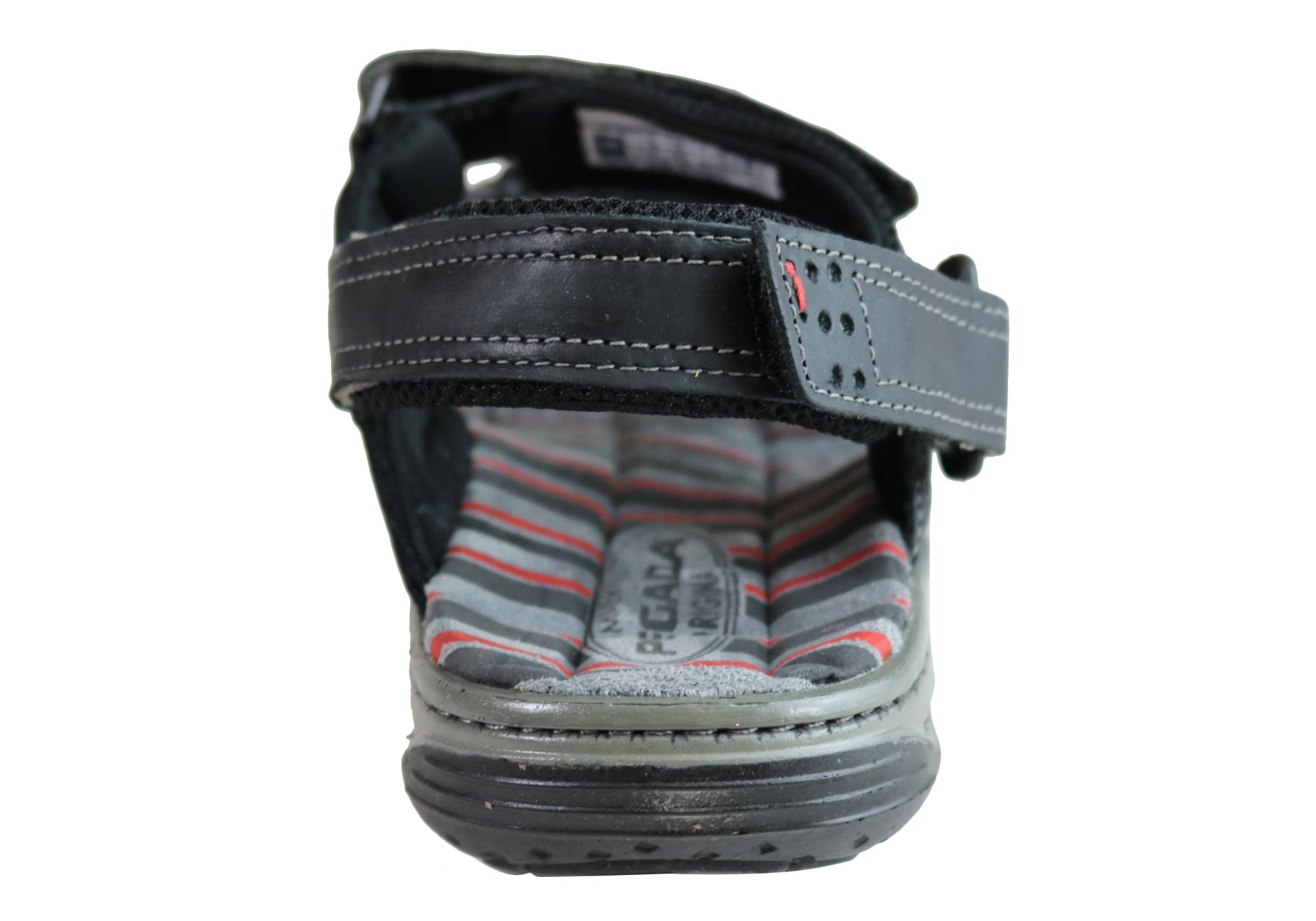 Premium Jim Men's Leather Comfortable Cushioned Sandals - Handmade in Brazil - Perfect for Summer, Beach & Casual Wear