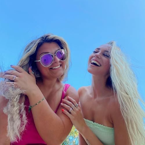 Creative Stainless Steel Sisterhood Ring - Inspirational Friendship Jewelry Gift for Women, Perfect for Sorority Sisters and Best Friends, Ideal for Graduation, Anniversaries, and Special Occasions