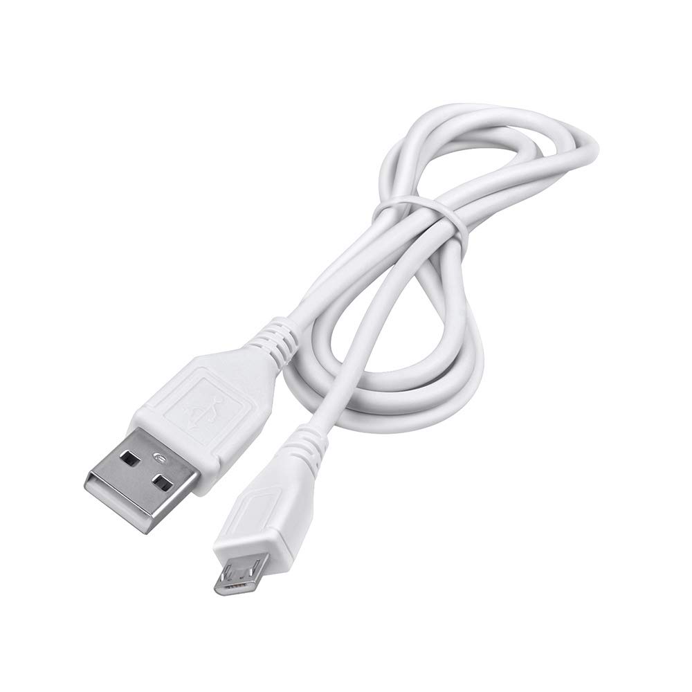 PK Power 5ft White Micro USB Cable for Altec Lansing Speakers - Perfect for Travel & Outdoor Use