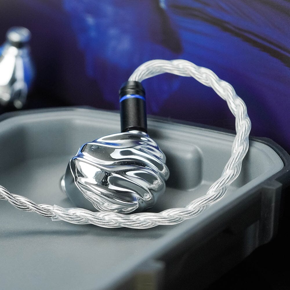 TRN Shell 3DD + 1 Planar Driver HiFi In-Ear Earphones with Detachable Cable - Premium Sound for Music, Gaming & Audiophiles - Perfect for Studio, Travel & Workout