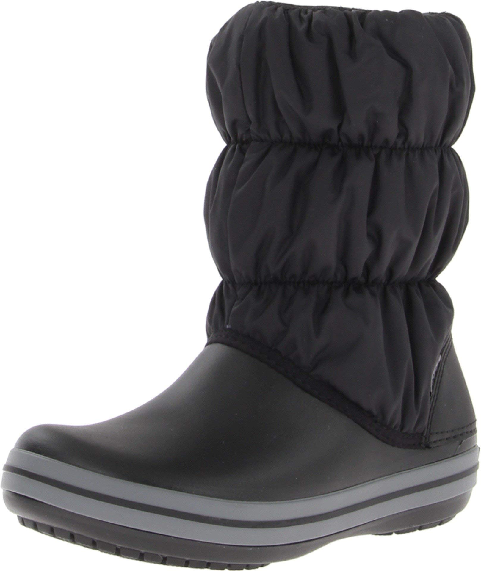 Crocs Women's Winter Puff Boot - Waterproof Snow Boots with Fur Lining for Cold Weather, Comfortable & Warm - Perfect for Snowy Days, Winter Hiking, and Outdoor Activities