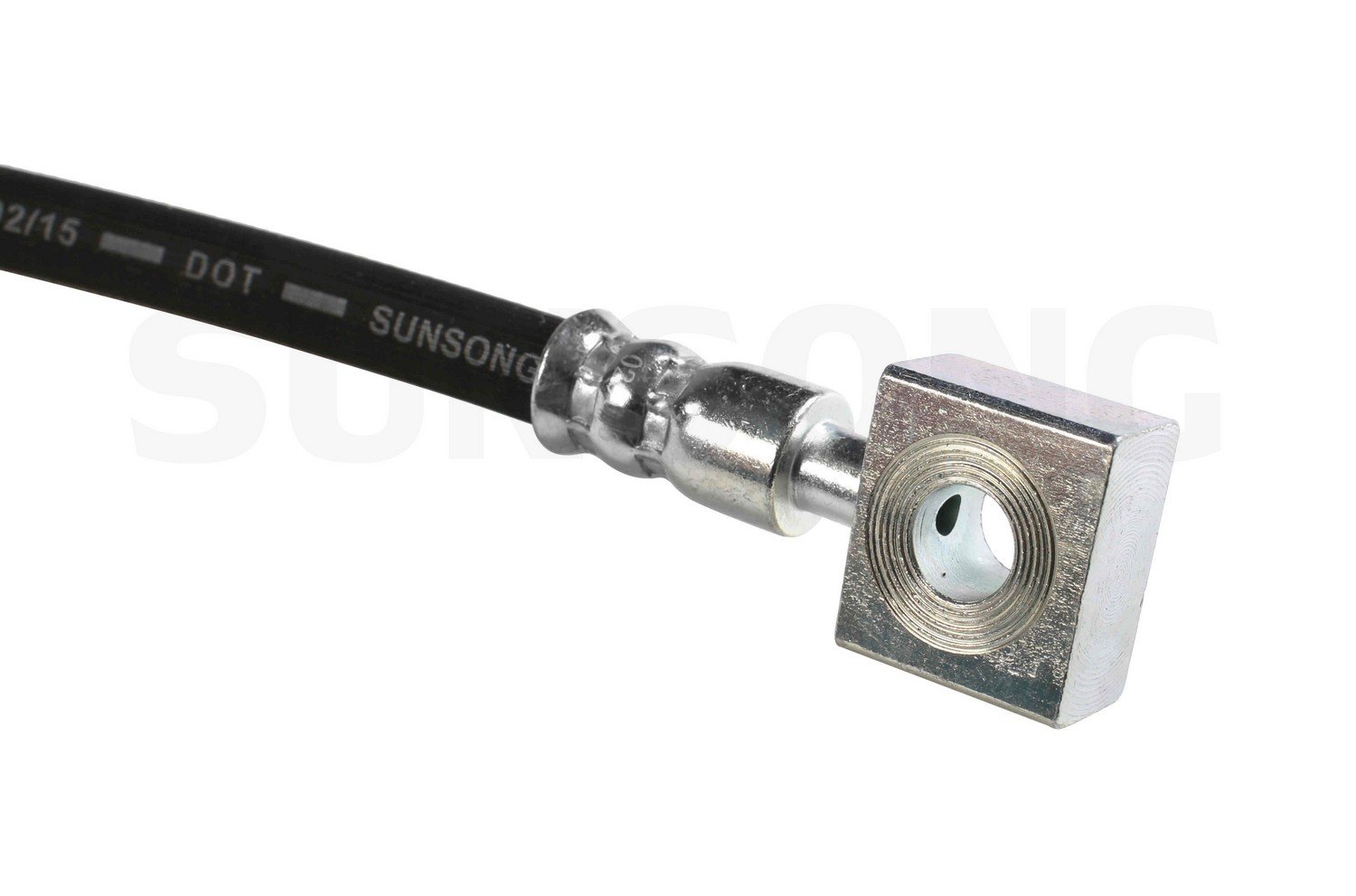 Sunsong 2203667 Brake Hydraulic Hose - High Performance Replacement for Trucks & SUVs - Durable DOT Approved Brake Line for Smooth Braking - Perfect for Off-Roading, Towing & Daily Commuting