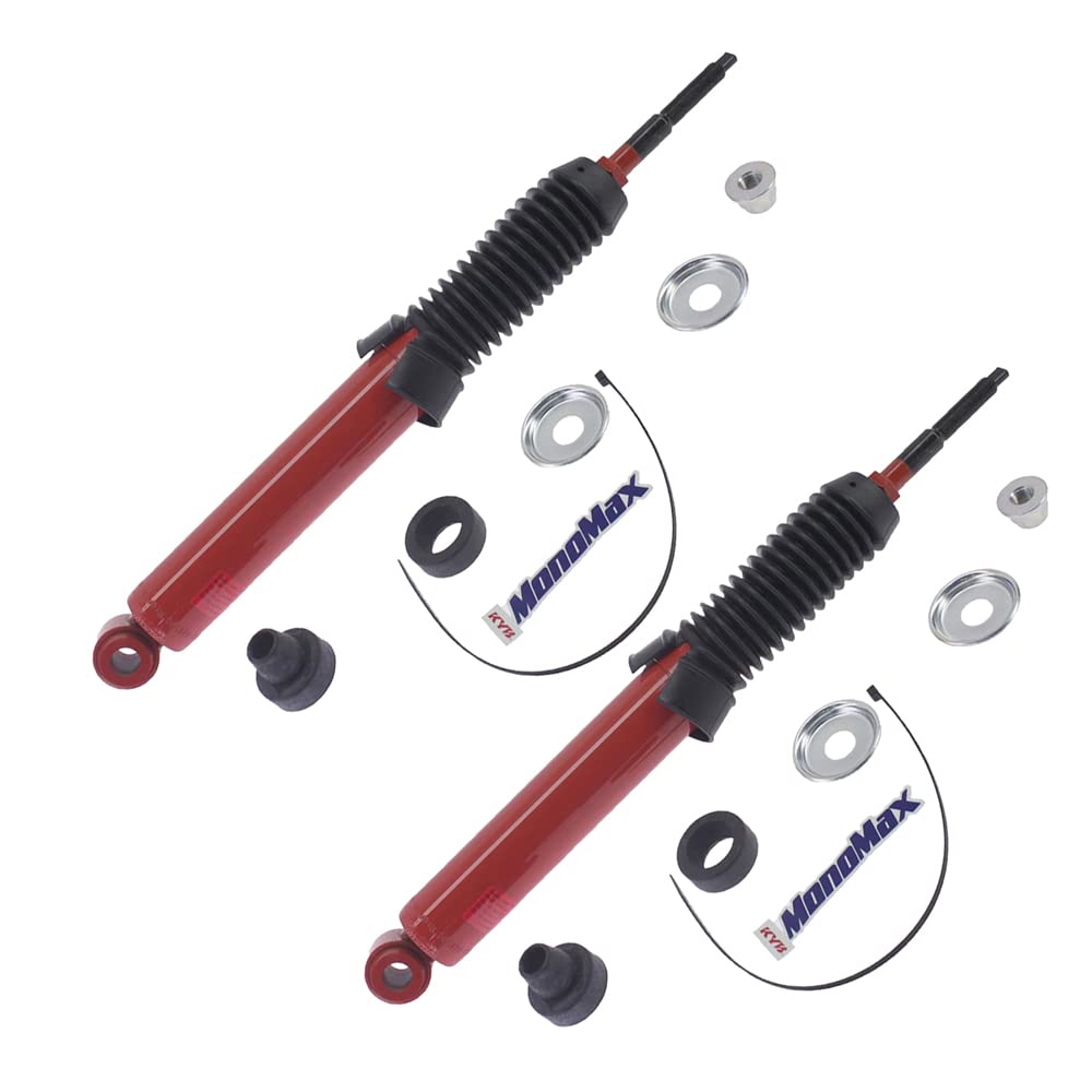 Ford E-150 & F-350 Super Duty Front MonoMax Shock Absorbers & Struts Pair - Heavy Duty Suspension Upgrade for Smooth Ride - Off-Road & Towing Performance Enhancer