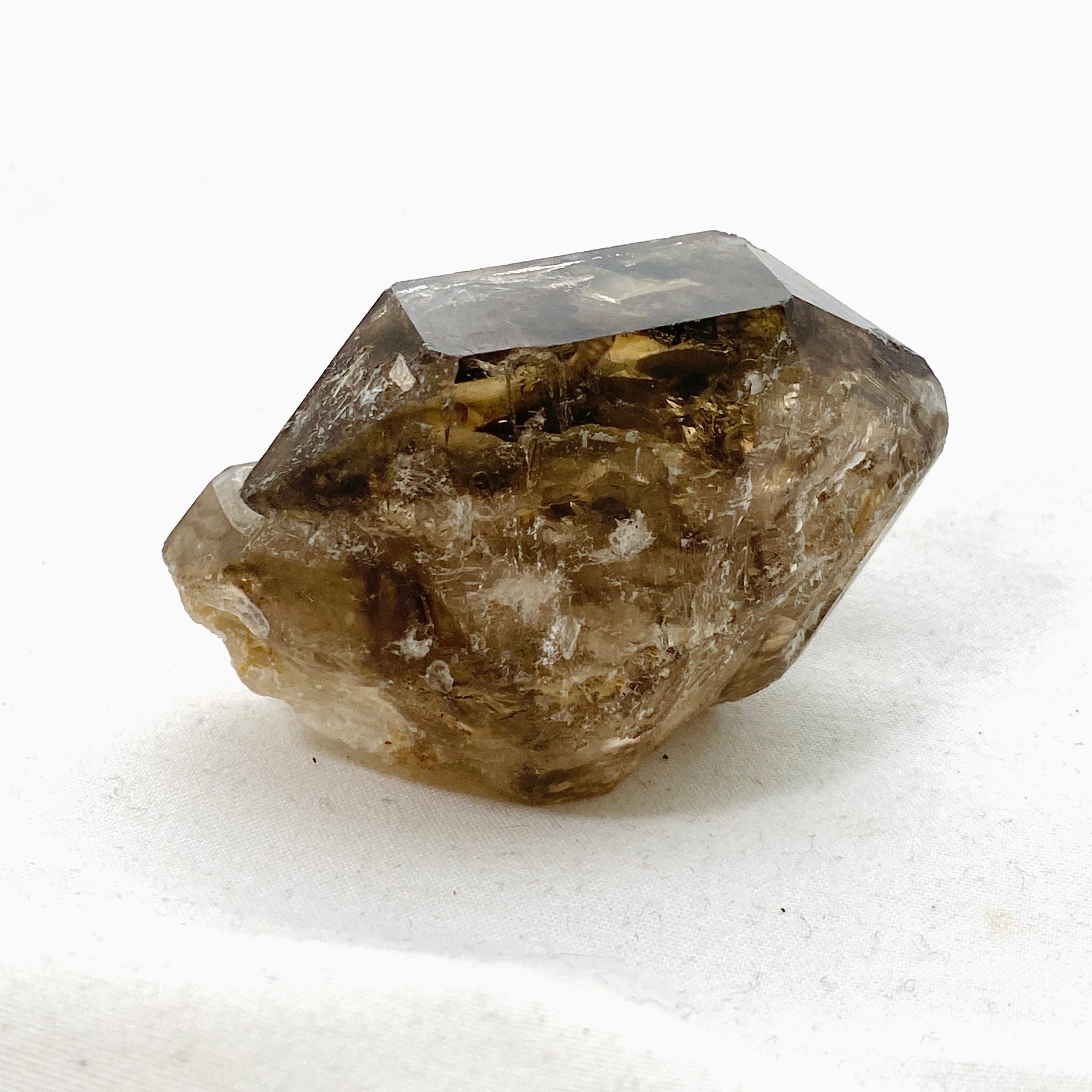 Natural Smokey Elestial Quartz Crystal - Healing Stone for Meditation, Energy Work & Spiritual Growth - Perfect for Home Decor, Yoga & Reiki