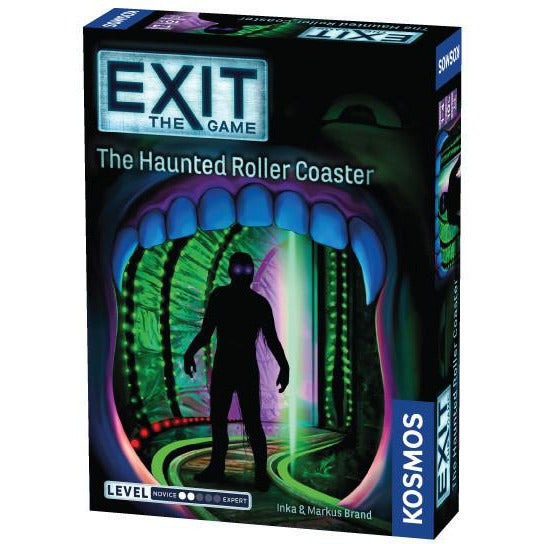 Exit: The Game - The Haunted Roller Coaster | Escape Room Board Game for Adults & Teens | Perfect for Halloween Parties & Family Game Nights
