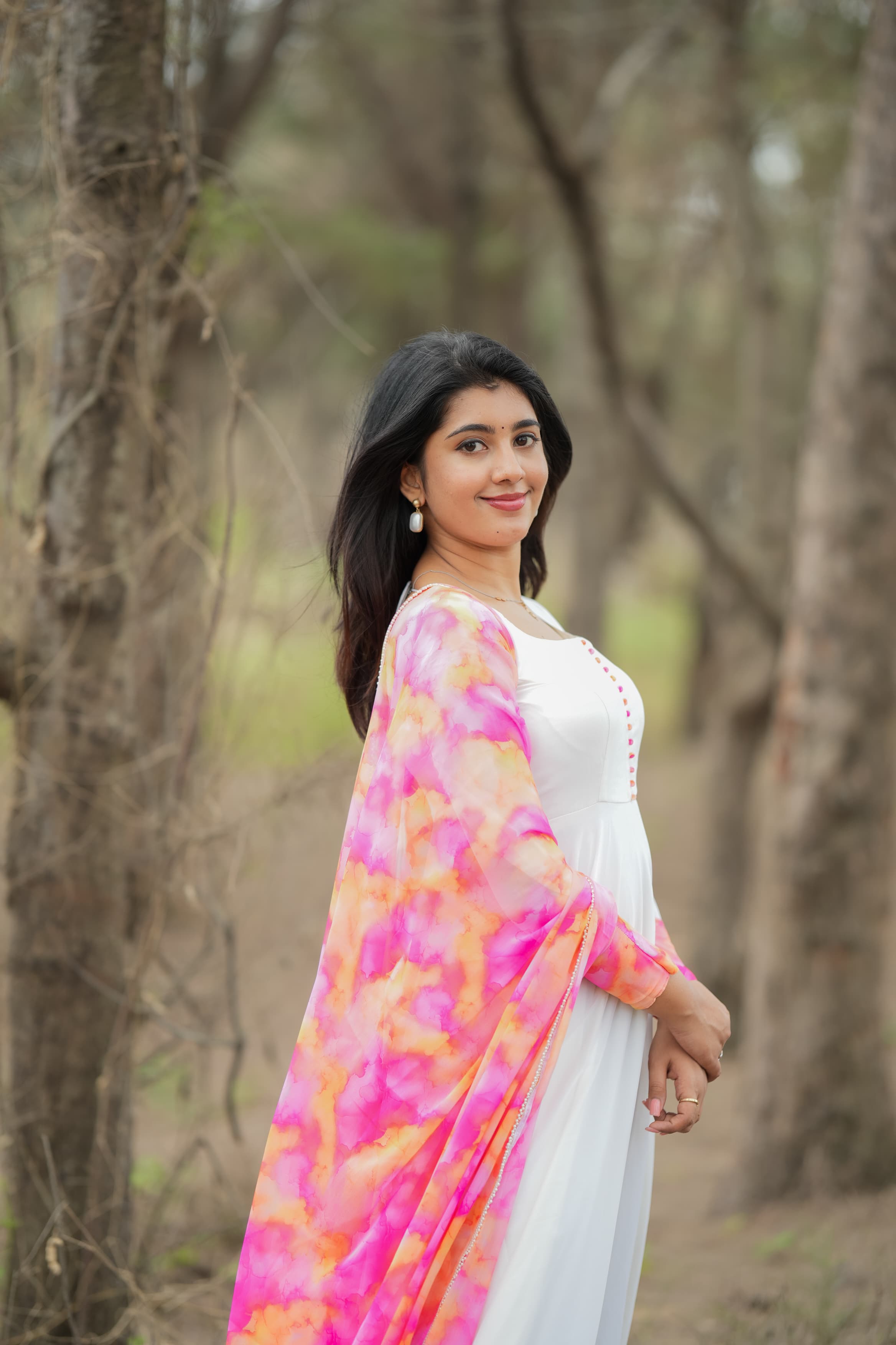 Arunima Simple and Elegant Anarkali Dress for Women | DD644 | Traditional Indian Kurti for Festivals, Weddings & Special Occasions