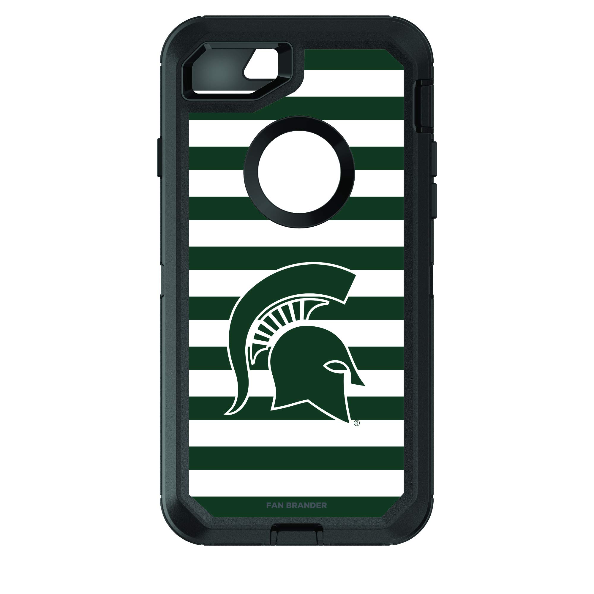 NCAA OtterBox Defender iPhone Case with Stripes - Durable Protection for Sports Fans