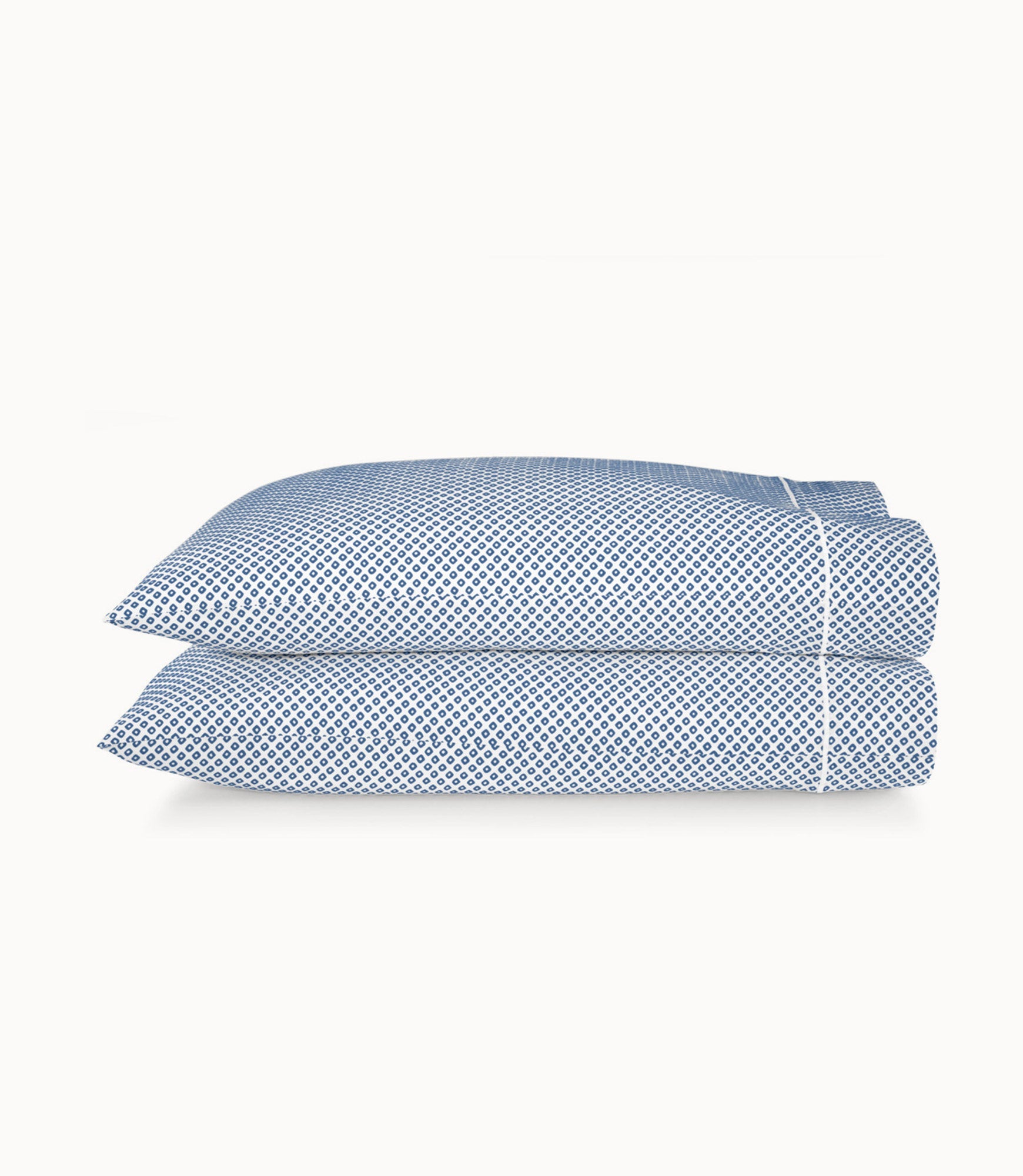 Emma Printed Sateen Pillowcases - Soft & Luxurious Bedding Set for Side Sleepers - Perfect for Master Bedroom, Guest Room & Home Decor