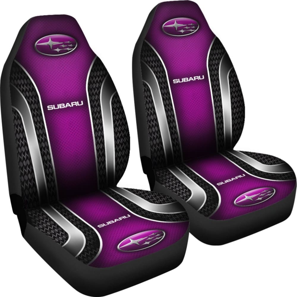 Premium 2-Piece Front Subaru Seat Covers - Soft Pink (Part# 144627) | Universal Fit for Most Subaru Models | Perfect for Car Protection, Custom Style & Comfort Driving