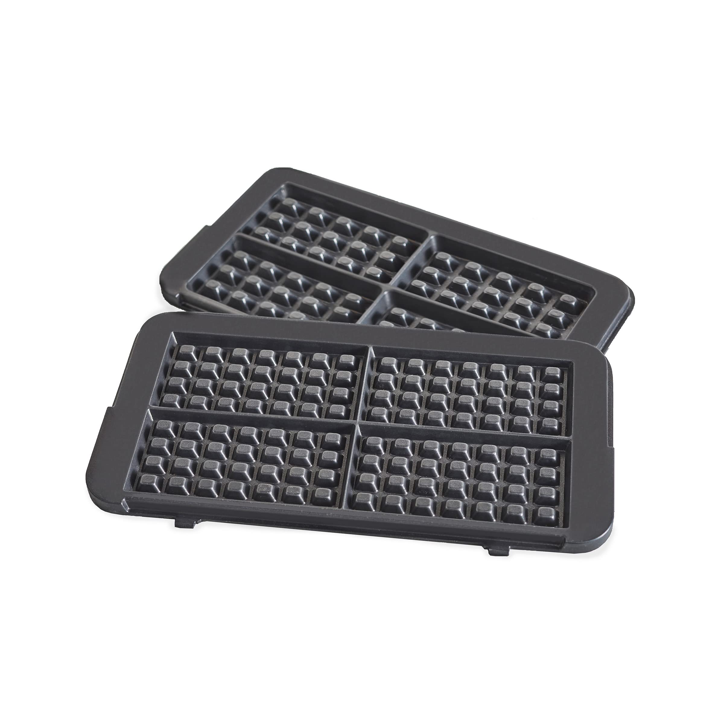 GreenPan Healthy Ceramic Nonstick Reversible Waffle Plates - PFAS-Free, Dishwasher Safe for 6-in-1 Contact Grill & Griddle | Perfect for Breakfast, Brunch & Family Cooking