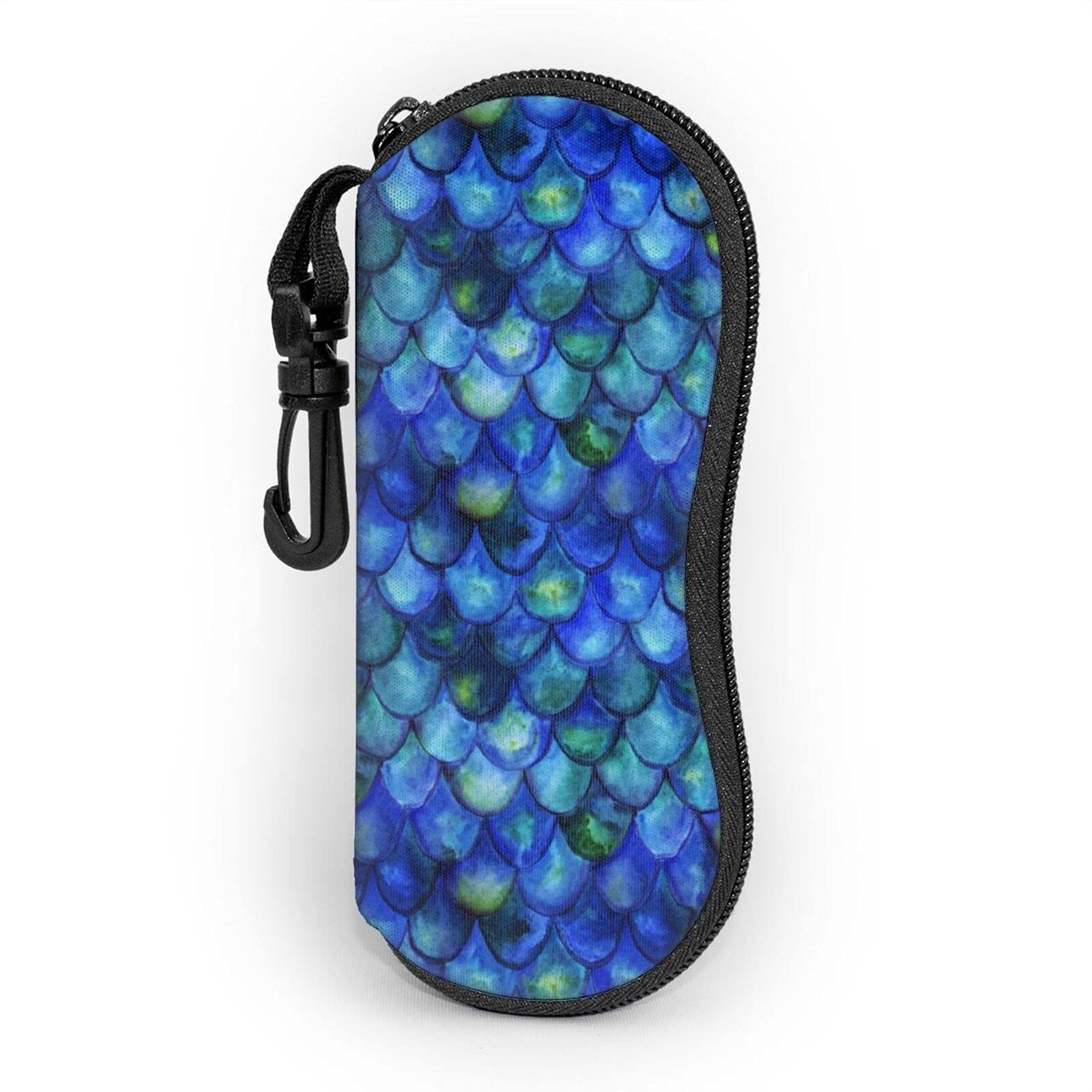 Stylish Soft Sunglasses Case with Belt Clip - Portable Travel Eyeglass Pouch for Women & Men - Perfect for Outdoor Activities, Travel, and Daily Protection