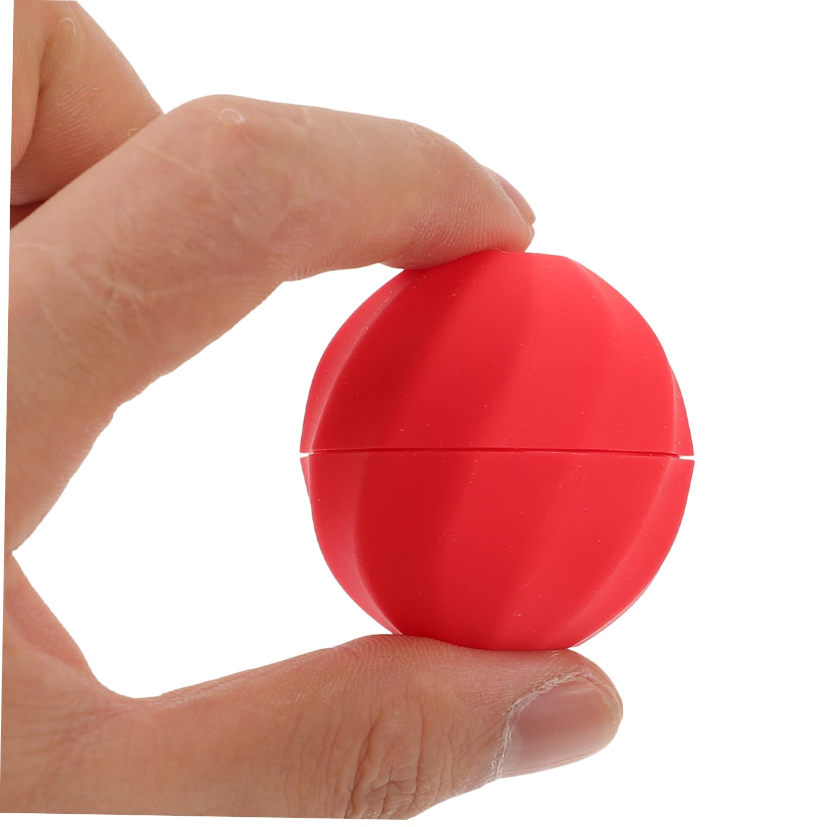 10-Pack Refillable Plastic Sphere Containers for Natural Lip Balms - Perfect for DIY Cosmetics, Travel & Gift Packaging