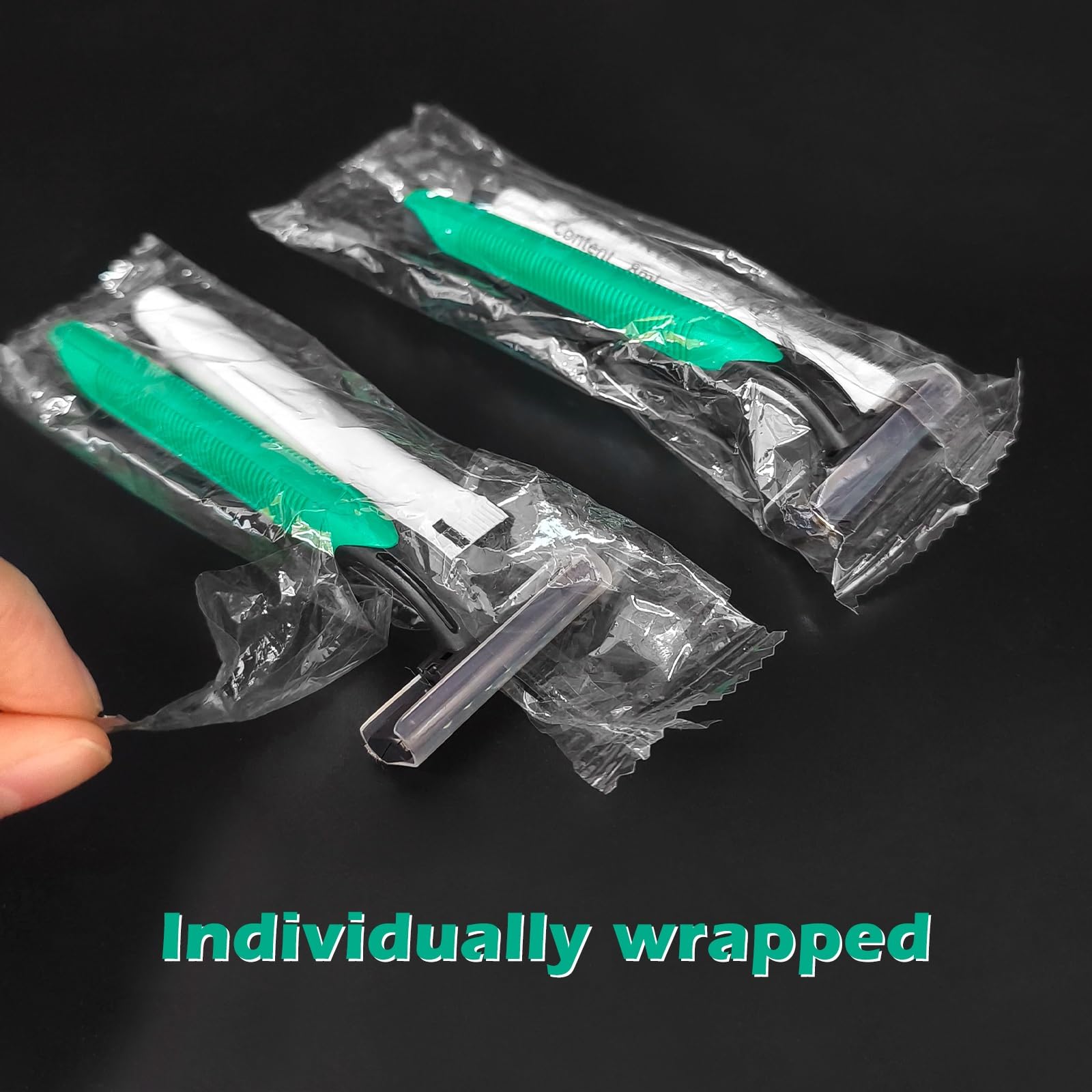 (200 Pack) Kheoxusa Disposable Razors - Twin Blade Razors for Women & Men, Individually Wrapped Bulk Razors - Smooth Shaving for Face, Legs, Bikini & Tattoo Areas - Perfect for Travel, Gym & Daily Use