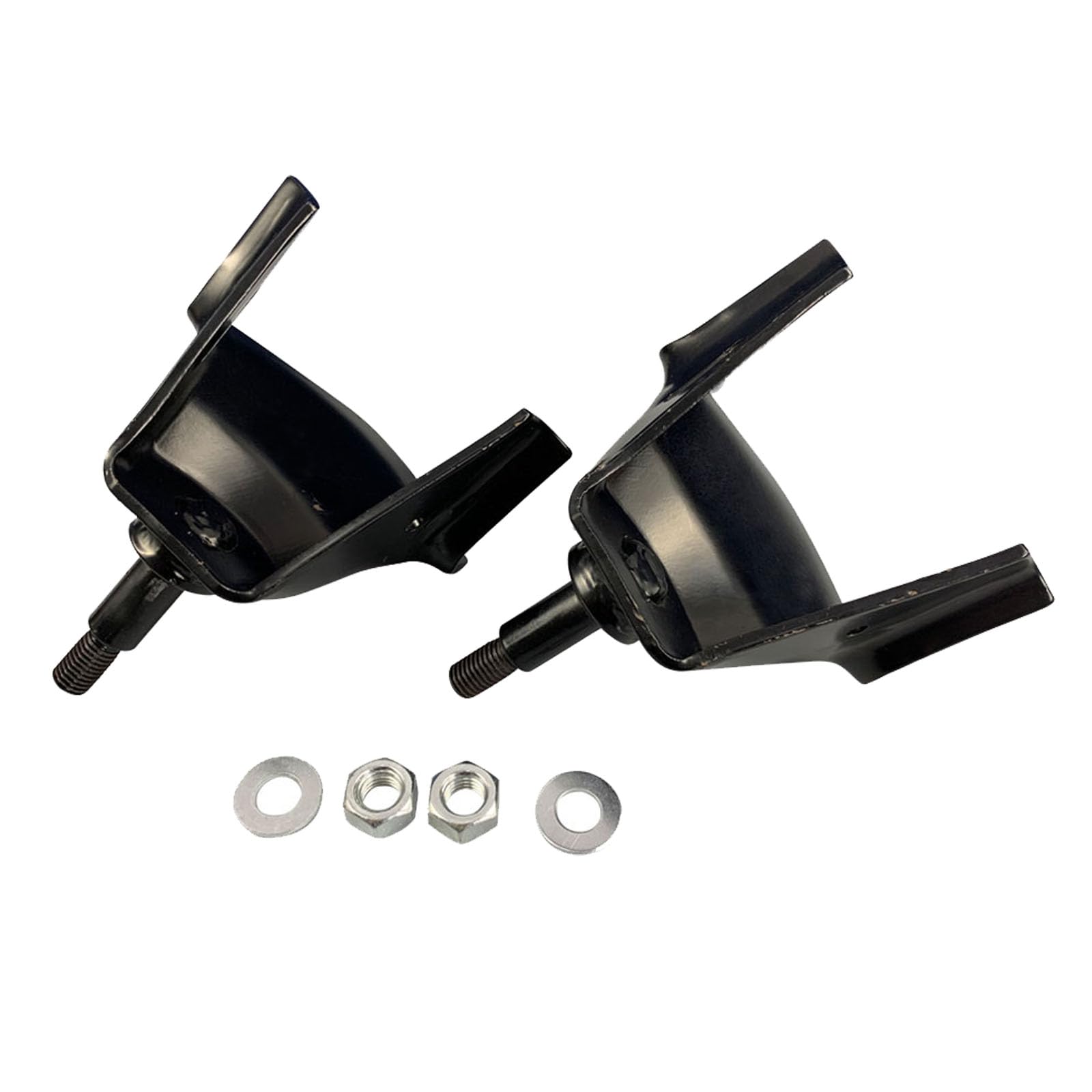 2PCS Rear Shock Mount Bracket for 1987-1995 Jeep Wrangler YJ - Upper Shock Mount Replacement (Driver & Passenger Side) - Heavy Duty Off-Road Suspension Upgrade for Rough Terrain & Trail Riding