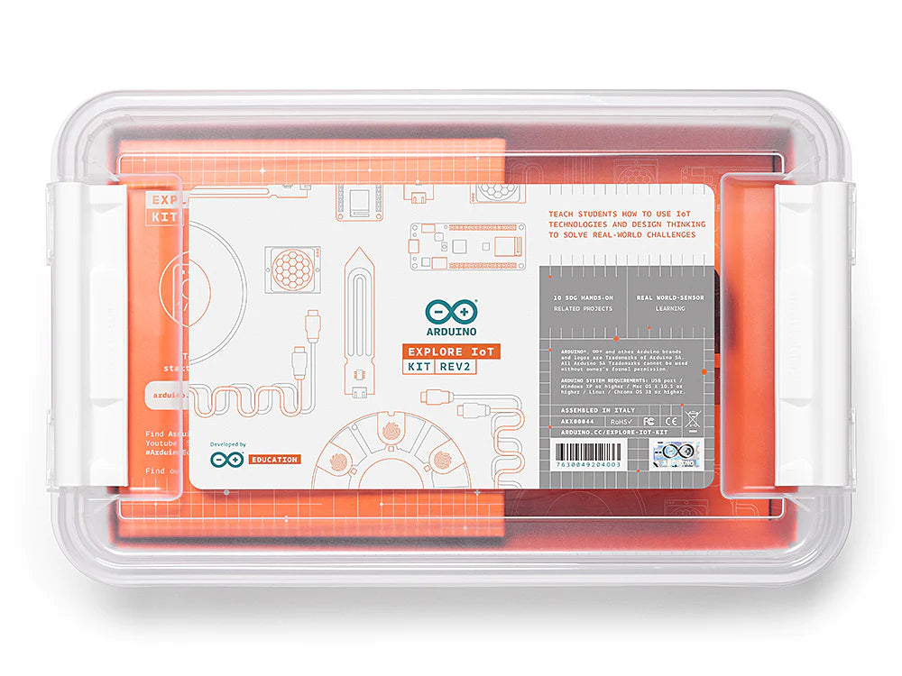 Arduino Explore IoT Kit Rev2 - Complete Starter Kit for IoT Projects | Learn Coding & Electronics | Perfect for Students & Makers