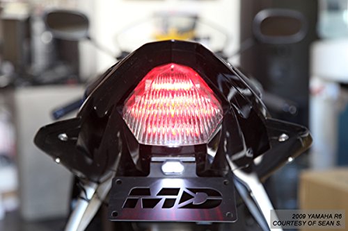 2008-2016 Yamaha YZF R6 Integrated Sequential LED Tail Lights - Clear Lens for Enhanced Visibility & Style - Perfect for Night Riding & Custom Motorcycle Upgrades