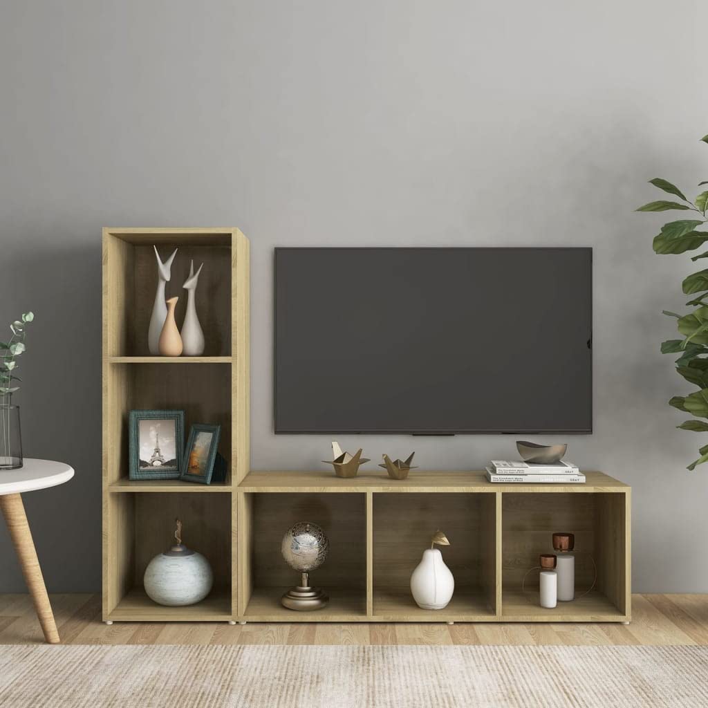 2-Piece TV Stand Set with Storage - 42.1