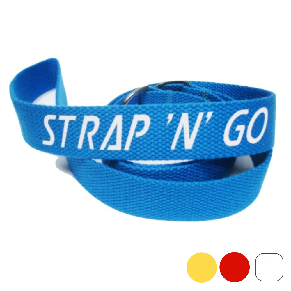 Strap'n'Go Plain Colored Skate Noose - Adjustable Skateboard Leash for Easy Carrying - Perfect for Skateboarders, Longboarders & Street Skaters